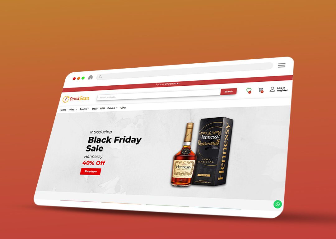 Drink Sasa Website Development Case Study
