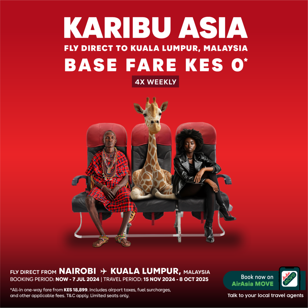 AirAsia - Kenya Launch KVs - Free Seats_Main KV - 1080x1080px